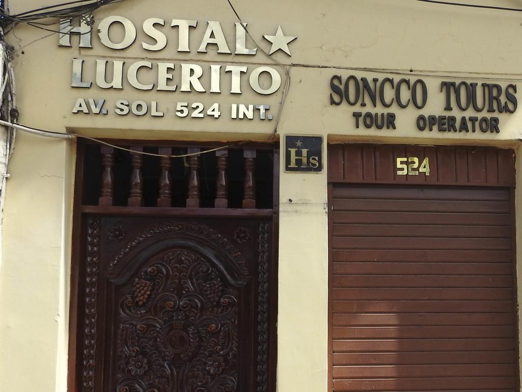 Hostal Lucerito Cusco Eksteriør billede